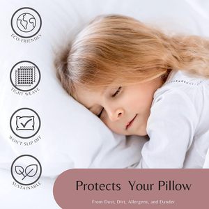 Precio al por Mayor, Fundas de Almohada Blancas y Rosas de Alta Calidad, 100% Algodón, Juego de Fundas de Almohada de Hotel - Product Image 5