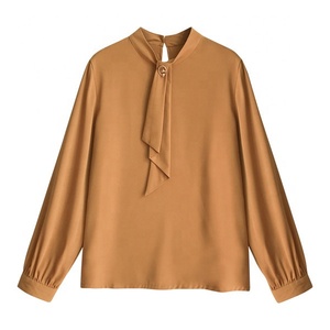 Kadınlar için yeni şifon uzun kollu bluz trendleri - Product Image 5