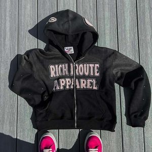 <strong>Men</strong> Graphic Jacket Streetwear Vintage Fashion Clothing Custom Logo Wholesale Manufacturer High Quality Supplier New Styles Set - Product Image 2