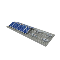 Supports de montage de panneaux solaires sur toit, kit de montage de panneaux solaires pour PV