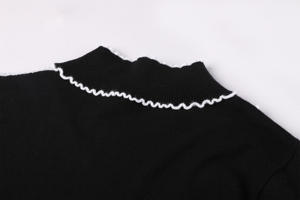 เสื้อสเวตเตอร์ถักแบบสวมหัวสำหรับผู้หญิงเสื้อถักแบบสวมหัวสำหรับฤดูใบไม้ร่วง - Product Image 5