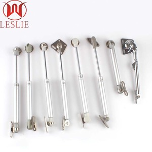 Varilla de elevación de gas Leslie 100N con amortiguación hidráulica telescópica para puertas de armario - Product Image 1