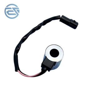 K151 K155 K161 inşaat makine parçaları bobin vana çekirdek seyahat hız Pilot için K165-3 ekskavatör Solenoid vana - Product Image 5