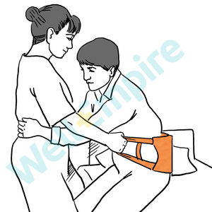 Soft Moving Assist Hoist Harness Device Gait Belts Transfer Belts lifting assist pad - Product Image 4