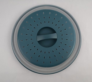 Couverture de nourriture pour <span class=keywords><strong>micro</strong></span>-ondes anti-éclaboussures pliable ventilée de vente chaude - Product Image 5