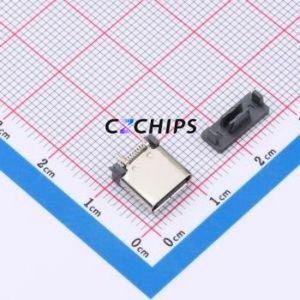 GT-USB-7012A USB Connector SMD Connector ( Connector Type: Type-C )( Protocol Standard: USB 3.1 )( Gender: Female ) - Product Image 1