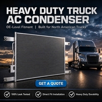 Condenseur de climatisation Premium Briston pour Cascadia DD15 2017- Camion lourd Climatisation Neuf Garantie 12 mois OE