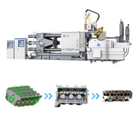 Machine de moulage sous pression à chambre froide industrielle LH-HPDC 140T, ligne de production à haute productivité, solution clé en main