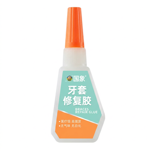 Adhésif dentaire de qualité médicale JXY 284 pour la réparation des couronnes en porcelaine, des dents en céramique et des prothèses en acrylique, liaison forte, non toxique - Product Image 1