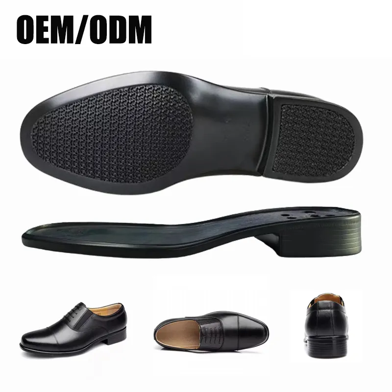 Semelle en PU de haute qualité OEM ODM chaussures personnalisées semelle extérieure en caoutchouc pour hommes chaussures d'affaires