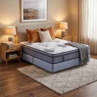 Matelas de luxe haut de gamme en mousse, best-seller, pour un sommeil réparateur, pliable et compressé en boîte, avec ressorts ensachés