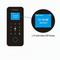 Serrure de Porte Extérieure Étanche à Empreinte Digitale avec Clavier et Code Carte pour Accès aux Portails et Entrées de Parking - Fournisseur Chinois
