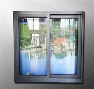 Finestre scorrevoli in alluminio per aula scolastica progetto ospedaliero a taglio termico profili anodizzati a polvere rivestiti prezzo di fabbrica - Product Image 1