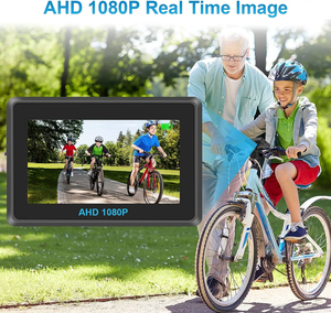 Caméra de rétroviseur de vélo PZvision, caméra de vision arrière de vélo, vision nocturne, caméra de rétroviseur avec grand angle, écran 1080P - Product Image 5