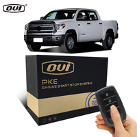 OVI Plug Play Alarme de voiture Bouton de démarrage sans clé Système d'entrée intelligent Kit de démarrage à distance pour Toyota Tundra Fortuner