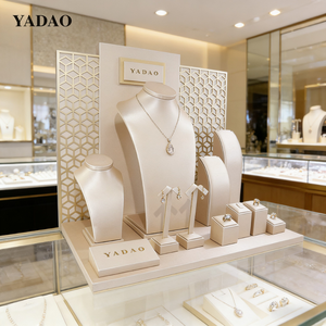 Luxe oorbellen ringhouder ketting armband <span class=keywords><strong>display</strong></span> buste standaard mannequin juweel <span class=keywords><strong>display</strong></span> set - Product Image 1