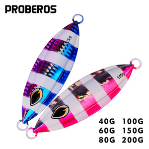 Esca Metallica Stampata per Slow Jigging, per Pesca in <span class=keywords><strong>Mare</strong></span> e da Barca, Luminosa e Affondante - Product Image 4