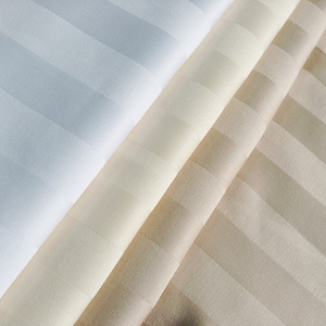 Tela de Poliéster Peinado con Rayas Satén, Mezcla Teñida Lisa, Resistente al Encogimiento, Peso Medio, Certificación ISO9001, para Hoteles de Lujo - Product Image 3