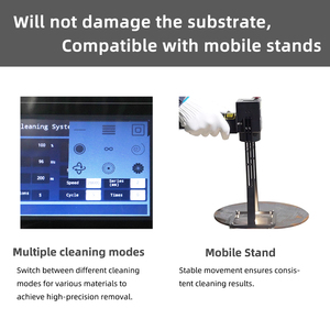 เครื่องทำความสะอาดด้วยเลเซอร์แบบพัลซิ่ง100W 200W 300W | ไม่กัดกร่อนไม่ทำลายการปล่อยแม่พิมพ์สารตกค้าง | ผู้ผลิต OEM - Product Image 4