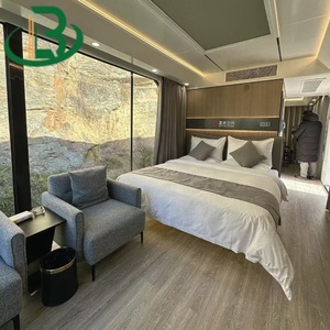 Maison conteneur fabriquée, angle de vue panoramique, maison capsule, bureau portable, hôtels, bars sur le toit, <span class=keywords><strong>villa</strong></span> - Product Image 4