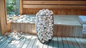 <span class=keywords><strong>Estufa</strong></span> de sauna eléctrica Diooist de acero inoxidable Sliver Nester de 9kw a 15kw de potencia para uso residencial y comercial - Product Image 4