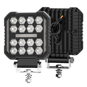 LELANPU Barre lumineuse <span class=keywords><strong>LED</strong></span> de travail tout-terrain 4 pouces 18W 16SMD 3030 Ambre pour <span class=keywords><strong>Scania</strong></span> - Product Image 1