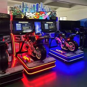 Simulateur de course de moto et de voiture Creatfun CYS50 Heavy Duty 2 joueurs 5DX Super Bike, machine de jeu à monnayeur universelle - Product Image 5