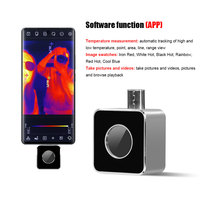 VICTOR 328A Caméra d'imagerie thermique Type C Interface Connectez votre téléphone Hôtel Protection de la vie privée Protection de voyage