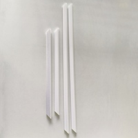 Pre-Cut 4 pièces/ensemble 24 pouces Peel Stick Moulure Murale Panneaux Décoratifs En Plastique Cadres PS Garniture Moulures Kit pour Murs et Plafonds