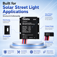Contrôleur solaire MPPT Boost 3240 3.2V 40W 20A de Sukite pour éclairage public à énergie solaire avec capteur pour projet d'éclairage de rue