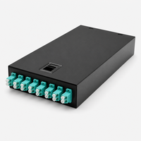 Cassette de brassage de fibres optiques modulaire MPO MTP vers LC 8, 12, 24, 48 cœurs, OM3 Multimode, LC/UPC, Plug and Play pour panneau de brassage et centre de données