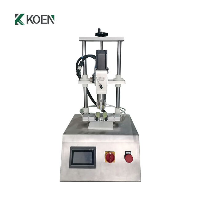 Semi-Automatic Servo Capping Sealing Machine for 10ml 15ml Plastic Bottle Vial