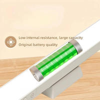 Lampe LED rechargeable pour dortoir, lampe de plafond magnétique à luminosité réglable pour chambre à coucher, bureau à domicile