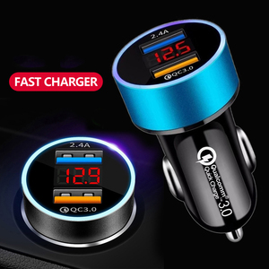 <span class=keywords><strong>Cargador</strong></span> USB Dual LED de Carga Rápida para Coche, Accesorio para iPhone 15, 16, Mini, Pro, X, XR, Max, 11, 8 Plus, <span class=keywords><strong>Xiaomi</strong></span>, Huawei, Samsun, <span class=keywords><strong>20W</strong></span> - Product Image 6