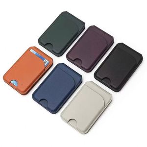 Magnetic <b>Wallet</b> PU Leather Fashion Adjustable Angle Strong Magnet Secure Credit Card Storage Mobile Phone <b>Holder</b> 7 Inch 80g - Product Image 1