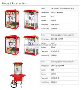 Máquina automática para hacer palomitas de maíz industrial a gas comercial a la <span class=keywords><strong>venta</strong></span> - Product Image 6