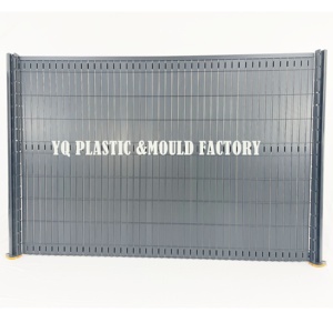 Treillis métallique soudé incurvé 3D/Kit d'<span class=keywords><strong>occultation</strong></span> de clôture 3D lattes <span class=keywords><strong>en</strong></span> <span class=keywords><strong>PVC</strong></span>/panneaux <span class=keywords><strong>rigides</strong></span> à <span class=keywords><strong>lamelles</strong></span> pour cadre métallique de 2.5m clture de jardin - Product Image 6