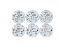 Circuit imprimé en aluminium MCPCB rond personnalisé, simple face, pour éclairage LED, OEM, pour downlight et ampoule LED