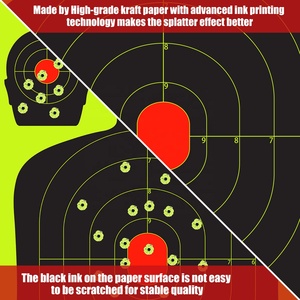 Chất lượng cao 18x24 inch splatterburst mục tiêu ngay lập tức hình ảnh phản hồi bóng Splatter mục tiêu - Product Image 3