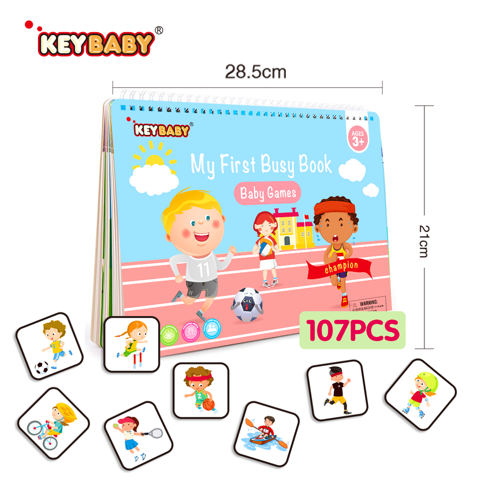 しほ　小学生用学習教材【46冊まとめ売り】 Keybaby Montessori Children's Busy Book - Custom Preschool