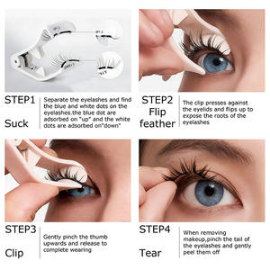 Kit de cils magnétiques Power Grip à <span class=keywords><strong>prix</strong></span> d'usine, aimants 3D, cils naturels sans colle ni eye-<span class=keywords><strong>liner</strong></span> - Product Image 3