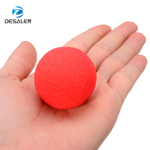 Desalen 4.5 CM Ngón Tay Close Up Giai Đoạn Ảo Giác Ma Thuật Ảo Thuật Miếng Bọt Biển Màu Đỏ Quả Bóng Vua Ma Thuật Đạo Cụ - Product Image 3