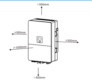 อินเวอร์เตอร์ไฮบริดสามเฟส Deye 80KW ตัวแปลงไฟพลังงานแสงอาทิตย์แบบ DC เป็น AC ระดับอุตสาหกรรม - Product Image 2