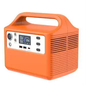 高品質300W 500WH純粋な正弦波三元リチウム電池緊急ソーラー電源ポータブルソーラー発電所