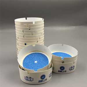 <b>Biodegradable</b> Disposable <b>Paper</b> Ashtray Leak-Proof Design Thickened Craft <b>Paper</b> Tray for Outdoor - Product Image 4
