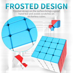 4 Uds <span class=keywords><strong>Moyu</strong></span> Speed Magic Cube Toy Set educativo 2x2 3x3 <span class=keywords><strong>4x4</strong></span> 5x5 rompecabezas magnético sin pegatinas Cubo de velocidad juguete de cubo personalizado - Product Image 2