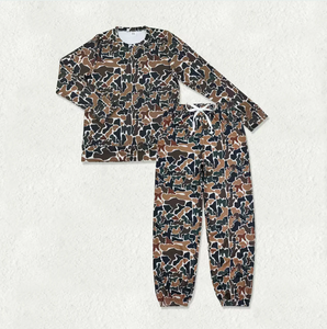 Ensembles de vêtements de sport pour femmes adultes, style camouflage sudiste, avec chemises à poches et pantalons de jogging pour le yoga - Product Image 4