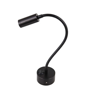 Đèn <span class=keywords><strong>LED</strong></span> Treo Tường Bằng Nhôm 3W Đèn Chiếu Sáng Trắng Ấm Đèn Đọc Sách Đèn Ống Linh Hoạt Với Công Tắc Đèn Tường Cổ Ngỗng - Product Image 1