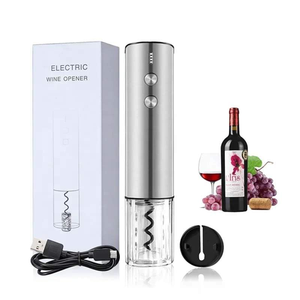 European Style Smart Automatic Rechargeable Electric Wine Opener Products Highly Customizable Corkscrew Black Premium - Product Image 4