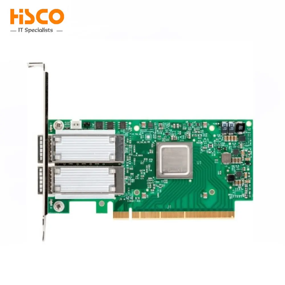 MCX4121A-XCAT Cho ConnectX-4 Mellanox Thẻ Giao Diện Mạng Lx EN, Cổng Kép 10GbE SFP28, PCIe3.0 X 8, Khung Cao Và Ngắn